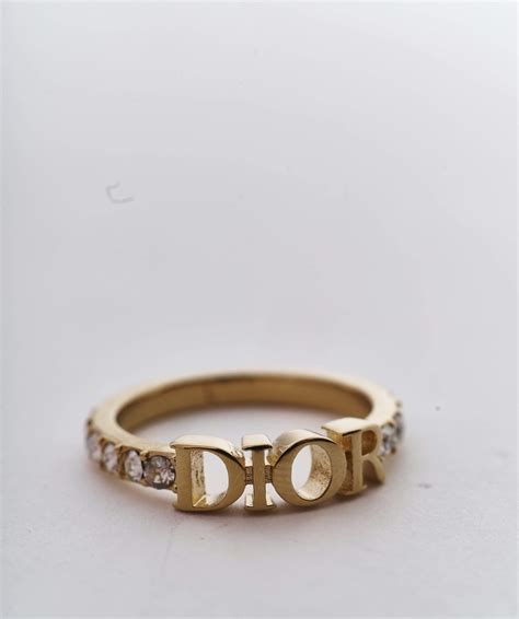 are dior rings real gold|christian dior gold ring.